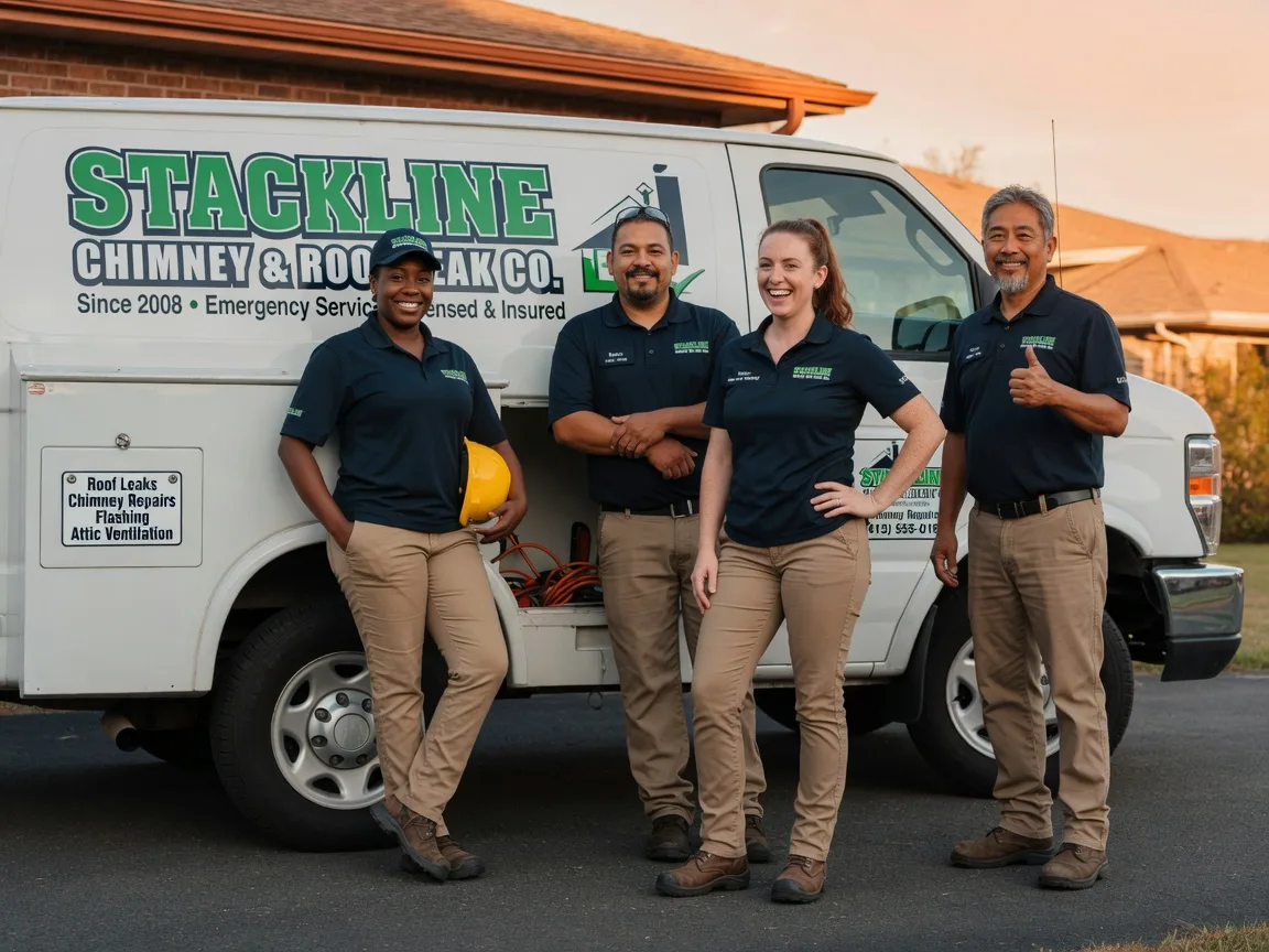 Chimney flashing repair company in Malcolm, NE
